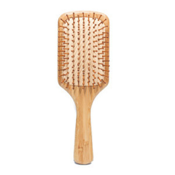 Eco-Friendly Bamboo Paddle Hair Brush for Fast Blow Drying